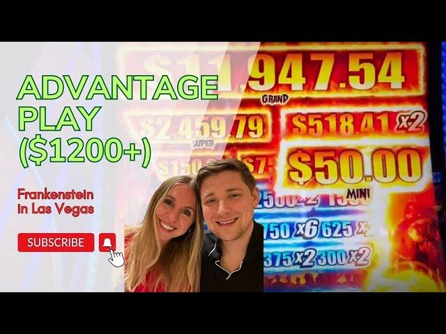 Advantage Play - How to Win over $1200 on Frankenstein!