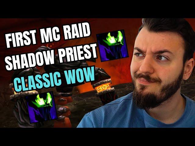 FIRST MC RUN SHADOW PRIEST CLASSIC WOW FRESH