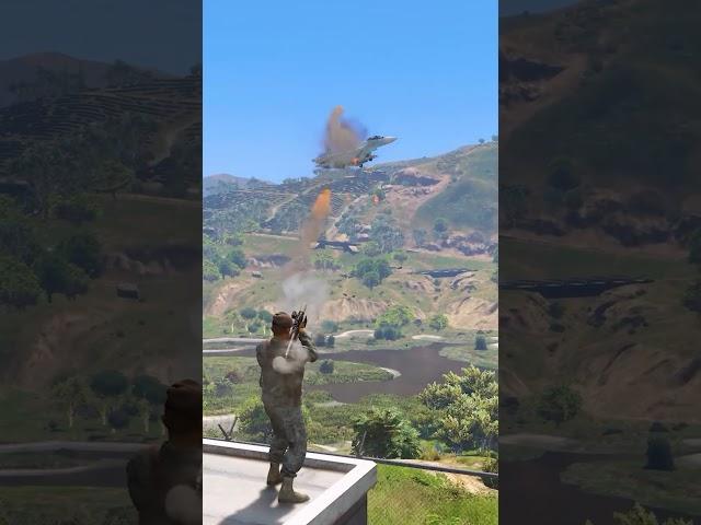 One Man Army Vs Su-57 GTAV EP06 #shorts #short