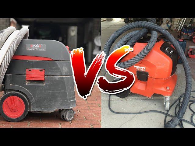 Сравнение двух моих строительных пылесосов Starmix irdl ipulse 1635 vs hilti vc20.