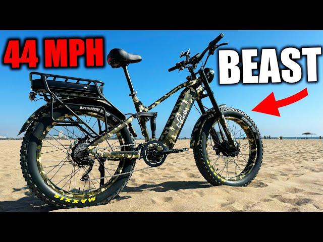 The 44 MPH E-Cells Kings Crown is a MONSTER Dual Motor ebike!