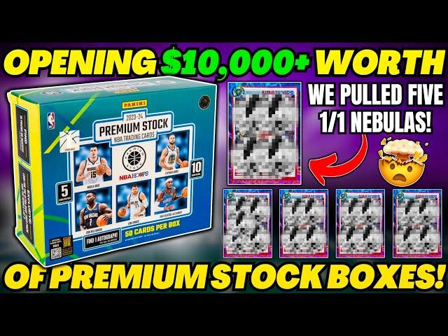 *OPENING $10,000+ WORTH OF PREMIUM STOCK BASKETBALL BOXES! WE PULLED BANGERS GALORE!