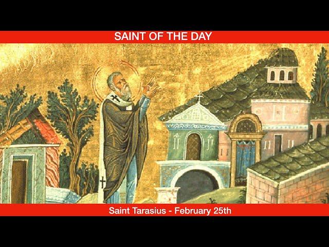 Saint Tarasius, Patriarch of Constantinople - February 25th