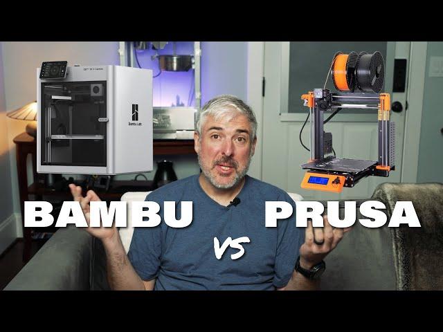 Prusa vs Bambu Lab X1C 3D Printers - Which is the right choice?