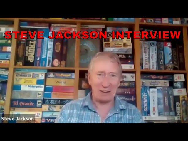 Steve Jackson Interview! Fighting Fantasy, Sorcery, and Games Workshop