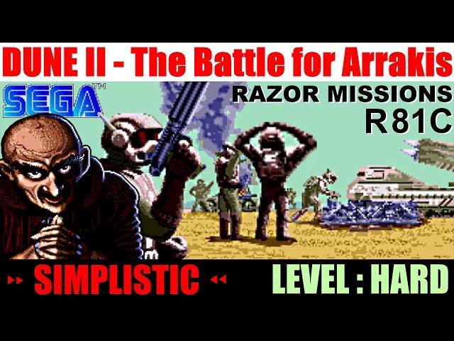 DuneHack R81C Razor Missions - Level: HARD "SIMPLISTIC" 39 min. (SMD) Прохождение (БЕЗ КОММЕНТОВ))