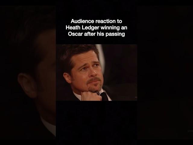 Celeb Reactions to Heath Ledger Winning Oscar After His Passing #heathledger #thejoker