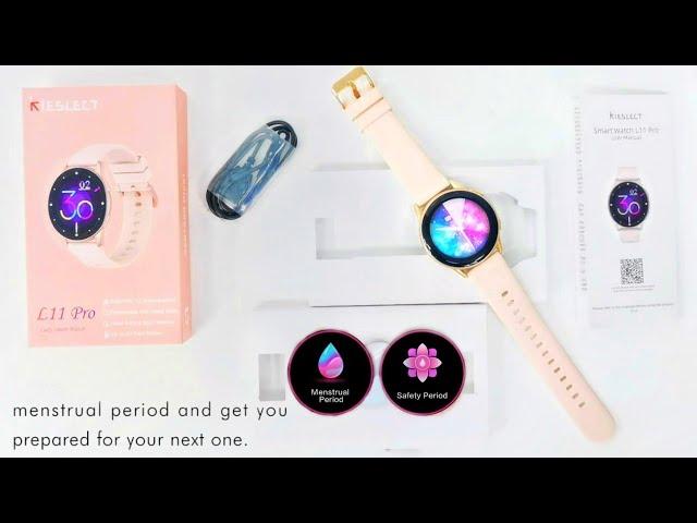 kieslect L11 Pro Smartwatch for Girls Unboxing.