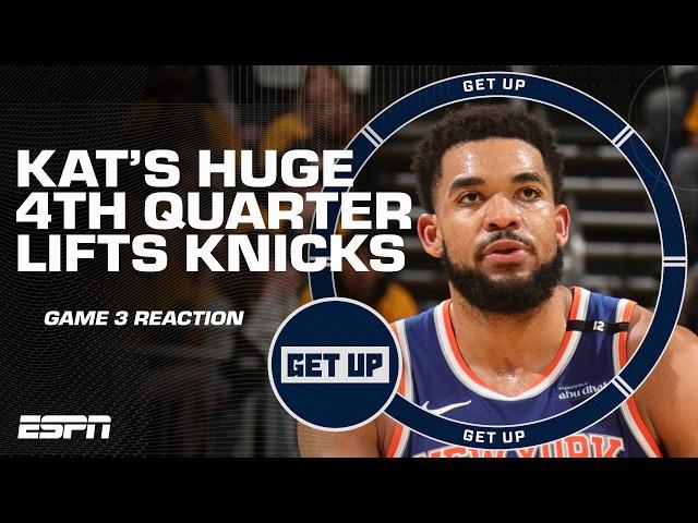 JWill says this is the ‘BEST VERSION’ of Karl-Anthony Towns  + Where did Pacers go wrong? | Get Up