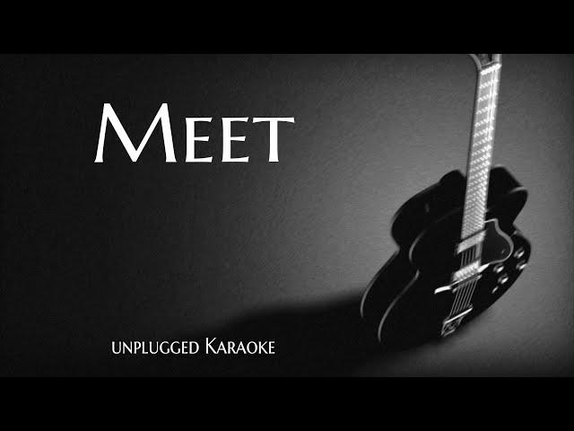 MEET Unplugged Karaoke With Lyrics | Arijit Singh | DarkSun Productions