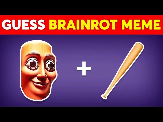 Guess The ITALIAN BRAINROT ANIMALS By Emoji | Tung Tung Sahur, Tralalelo Tralala, Brr Brr Patapim