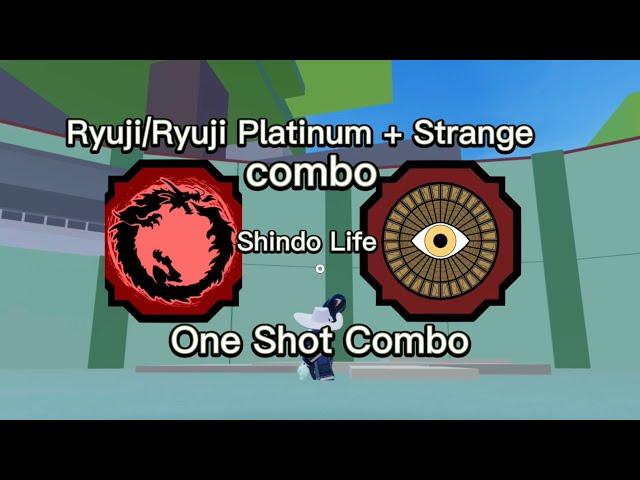 Requested Combo: Ryuji/Ryuji Platinum + Strange Combo | Shindo Life