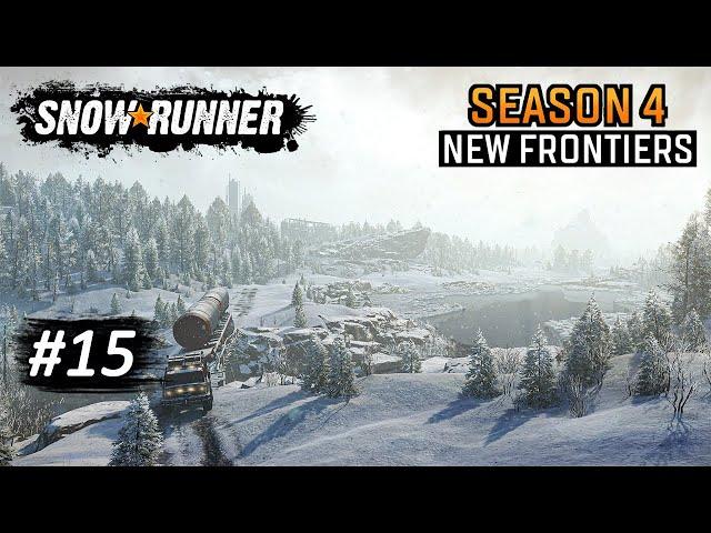 SnowRunner (Season 4: New Frontiers) - #15 - Амур: Космодром - Смотрящий на звезды (ZiKZ 605R)