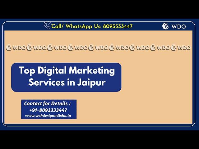 Digital Marketing Company in Jaipur, Rajasthan | Top Digital Marketing Services in Jaipur