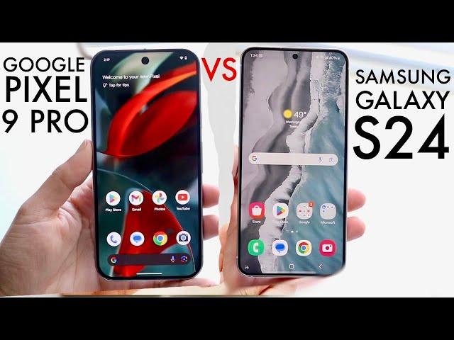 Google Pixel 9 Pro Vs Samsung Galaxy S24! (Comparison) (Review)