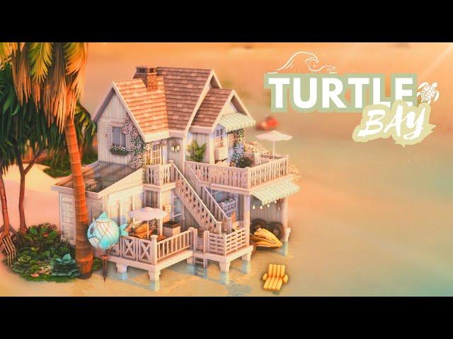 Its finally getting warmer so..Beach House? |The Sims 4 | Speed Build