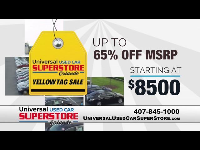 Universal Used Car Superstore Orlando - Yellow Tag Sales Event!