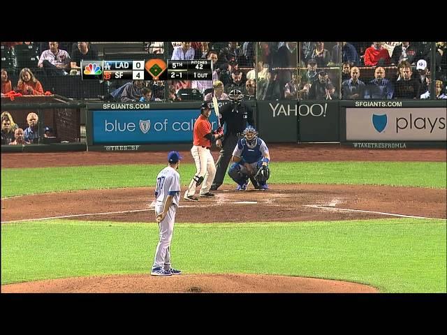 Giants vs. Dodgers 09.12.2014 [Full Game HD]