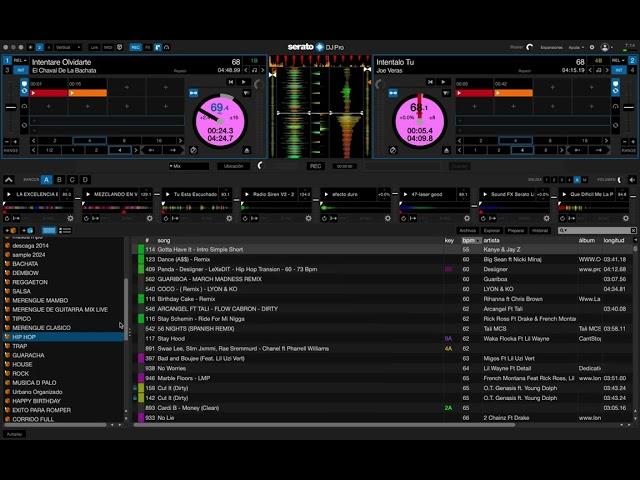 COMO PONER LA MUSICA ORGANIZADA EN SERATO DJ PRO