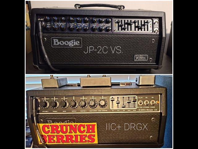 Mesa Boogie IIC+ vs. JP2C, Metallica Tones. Can you follow the C+?