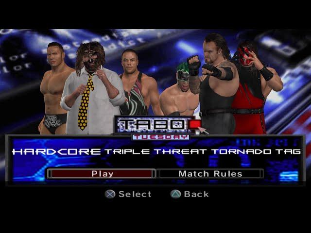 WWE SmackDown! vs. Raw 2006 | Triple Threat Tornado Tag