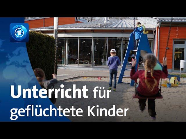 Unterricht für geflüchtete Kinder aus der Ukraine