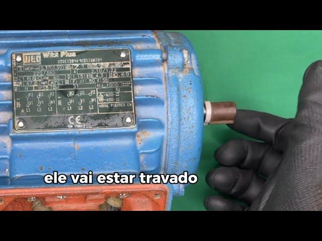 Como testar o Motor Trifásico