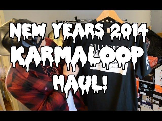 New Years Karmaloop Haul! End of 2013