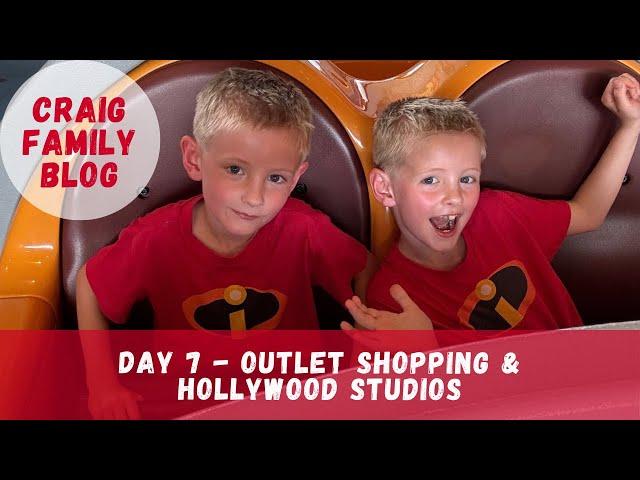 Character Warehouse shopping and Hollywood Studios | Disney World Orlando Florida Travel Vlog