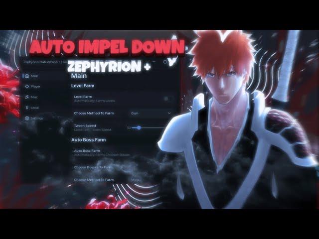 [GPO] Best And Fastest Impel Down Script Zephyrion Hub | Instant Teleport Grand Piece Online