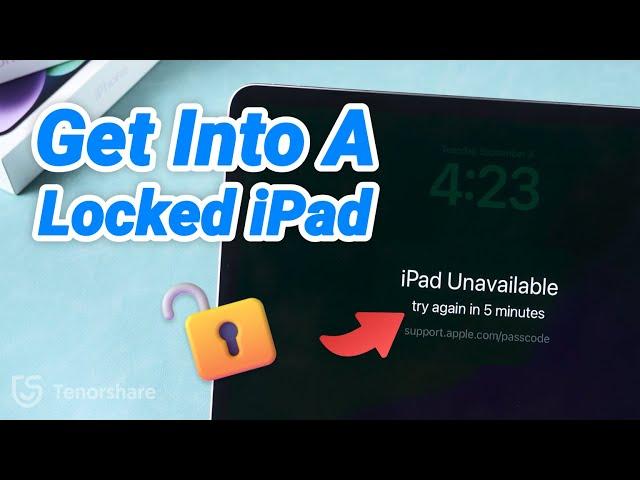 Unlock Any iPad | How to Get Into A Locked iPad Without Passcode 2024