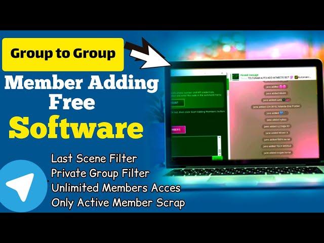 Add Group to Group Members In Telegram | Best Software 2020 | @JayGhunawatOfficial