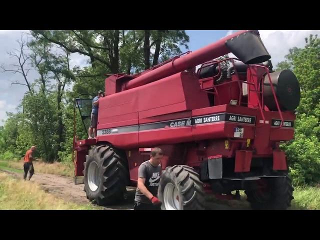 Доставили клієнту комбайн Case IH 2388E (Полтавська обл.)