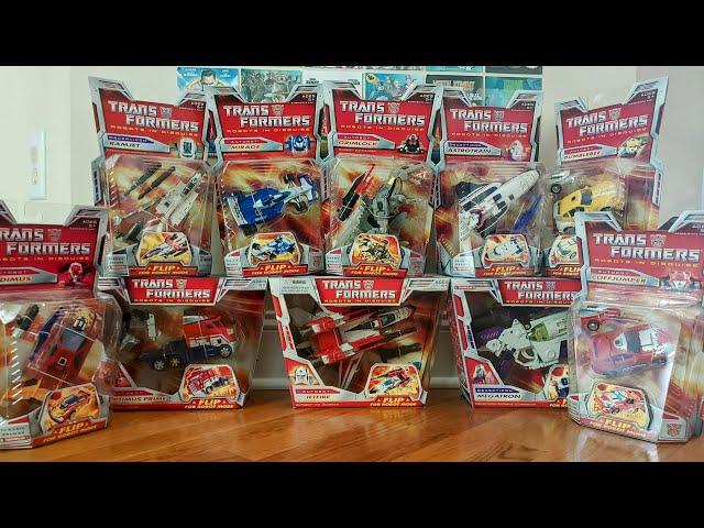 Transformers Classics Wave 1 Deluxe and Voyager Figures (Hasbro 2006)