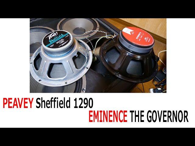 PEAVEY Sheffield 1290 vs EMINENCE THE GOVERNOR