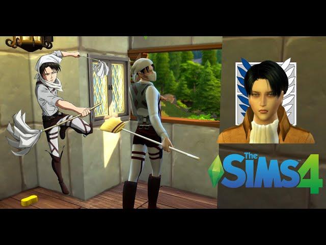 LEVI ACKERMAN The Ultimate CC for Sims 4 Attack On Titan AOT | Shingeki No Kyojin SNK