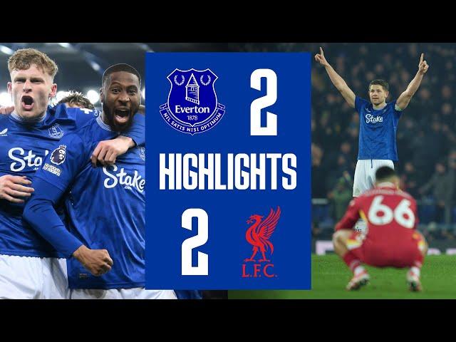 EVERTON 2-2 LIVERPOOL | Premier League highlights