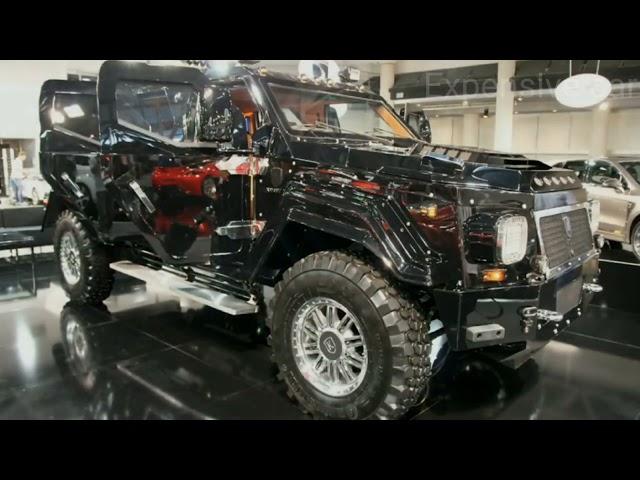 Insane Conquest Knight XV $700,000 bullet proof Truck|Bullet proof trucks|