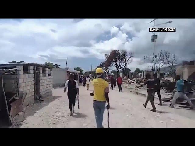 Gang in Haiti opens fire on crowd of parishioners