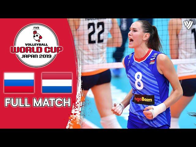 Russia  Netherlands - Full Match | Women’s Volleyball World Cup 2019