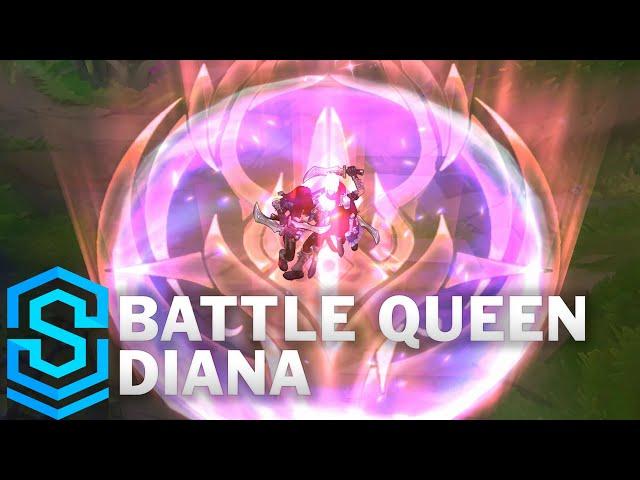 Battle Queen Diana Skin Spotlight - Pre-Release - League of Legends