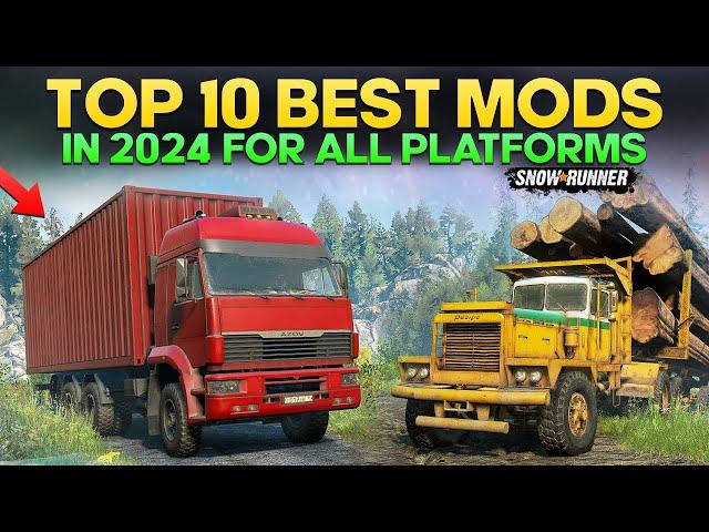 Top 10 Best Mods For 2024 in SnowRunner You Must Need in SnowRunner on Consoles and PC