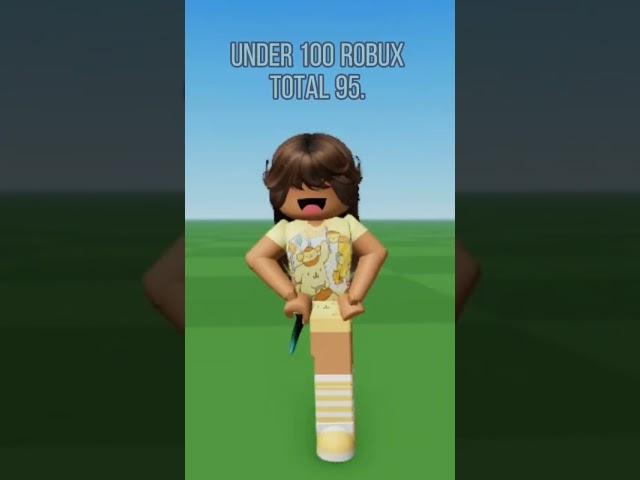 UNDER 100 ROBUX OUTFIT CHEAP #roblox #cheap #rblx #rbx