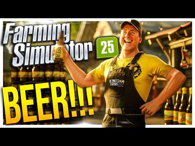 BEER is HERE and It Is Overflowing! // Farming Simulator 25