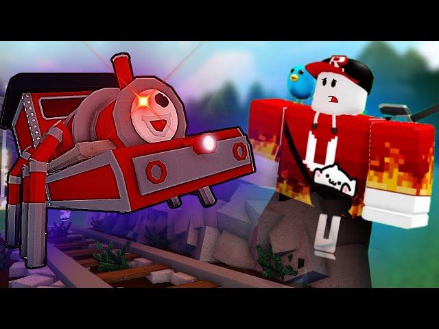 We Built Choo-Choo Charles in Build a Boat ROBLOX