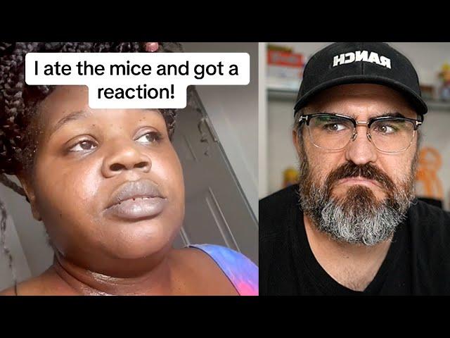 Influencer Eats Mice For Clout