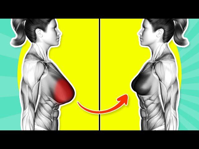  Shrink BREAST Size in 5 Weeks  EASY 10 min Workout