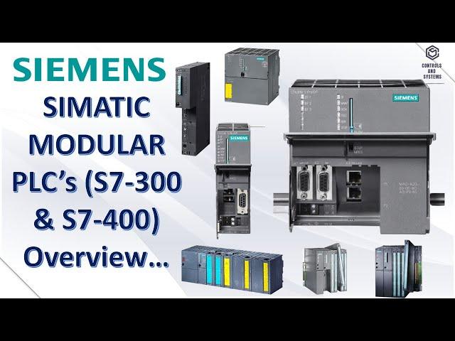 #Siemens Simatic Modular PLCs / #S7300 & #S7400