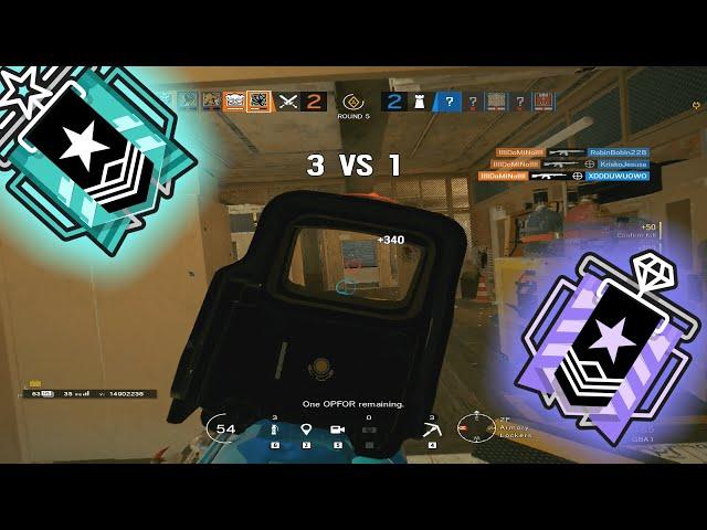 How plat I from Kazakhstan plays Rainbow 6 | Road to Diamond |