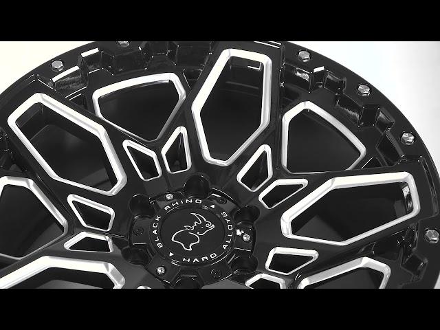 BlackRhino Wheels -  Shrapnel design  (Suitable for Endeavour/Fortuner)